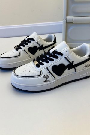 Concert Outfit Street Heart Skate Shoes