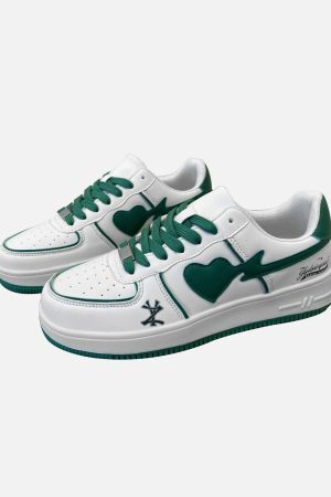 Concert Outfit Street Heart Skate Shoes