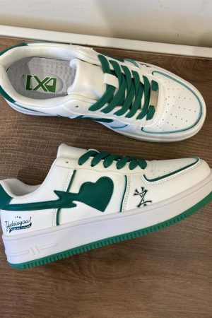 Concert Outfit Street Heart Skate Shoes