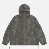 Concert Outfit Street Jacquard Texture Hoodie
