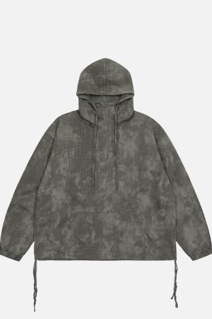 Concert Outfit Street Jacquard Texture Hoodie