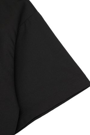 Concert Outfit Street Letter Print Short Sleeve Shirt