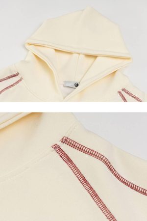 Concert Outfit Street Line Assemble Print Hoodie