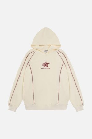 Concert Outfit Street Line Assemble Print Hoodie