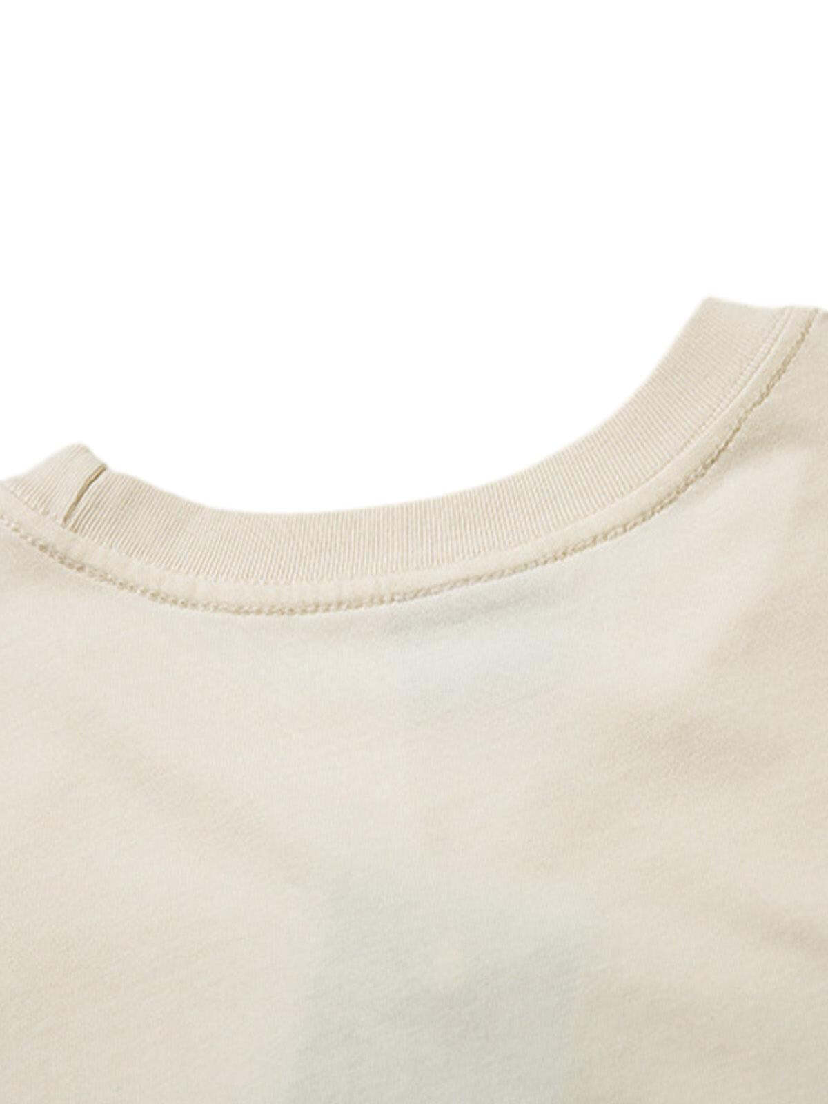 Concert Outfit Street Necklace Graffiti Spray-Painted Vest Concert Outfit Street Necklace Graffiti Spray-Painted Vest