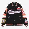Concert Outfit Street Patchwork Embroidered Baseball Jacket