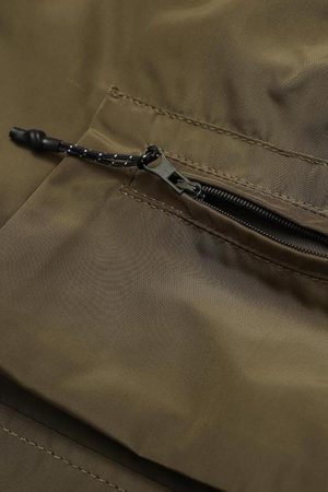 Concert Outfit Street Patchwork Personalized Multi-Pocket Shorts