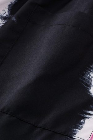 Concert Outfit Street Print Butterfly Short Sleeve Shirt