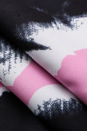 Concert Outfit Street Print Butterfly Short Sleeve Shirt