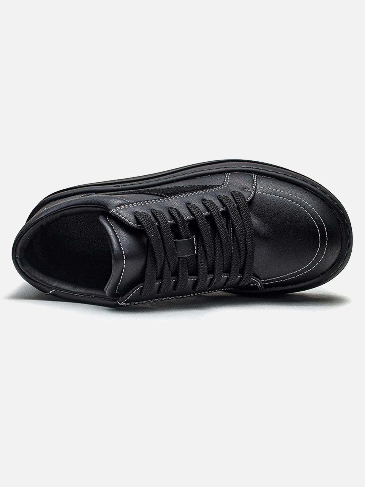 Concert Outfit Street PU Leather Sneakers Concert Outfit Street PU Leather Sneakers