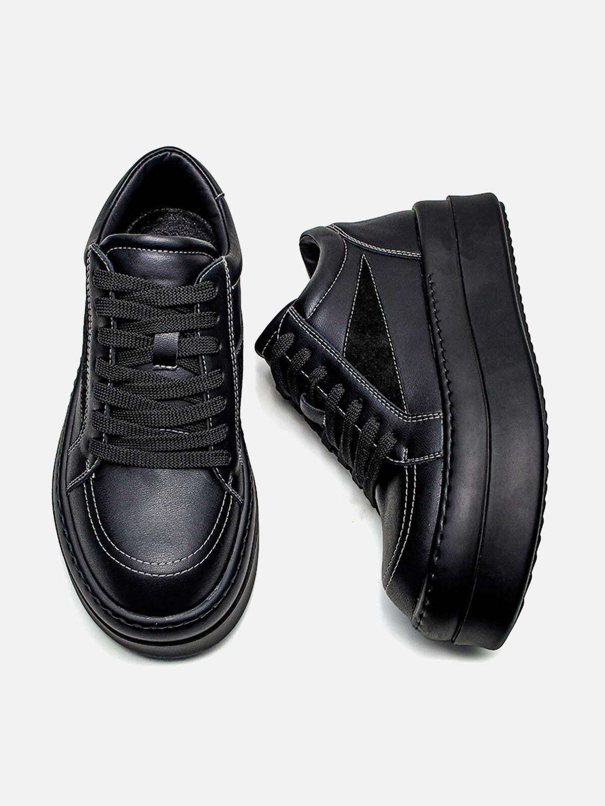 Concert Outfit Street PU Leather Sneakers Concert Outfit Street PU Leather Sneakers