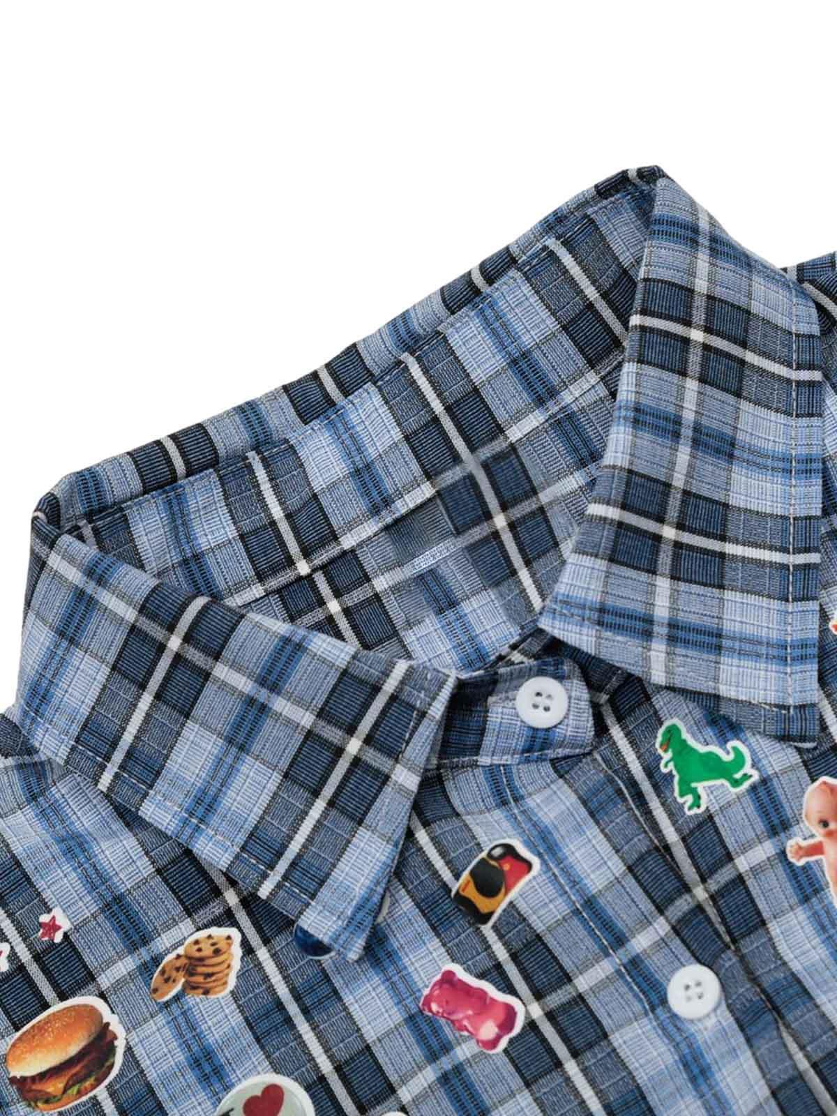 Concert Outfit Street Retro Cleanfit Plaid Shirt Concert Outfit Street Retro Cleanfit Plaid Shirt