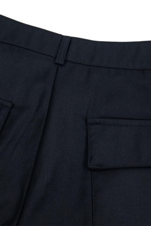 Concert Outfit Street Retro Pleated Rivet Shorts