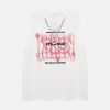Concert Outfit Street Retro Star Chain Print Vest