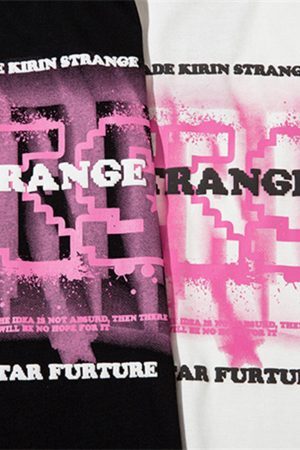 Concert Outfit Street Retro Star Chain Print Vest