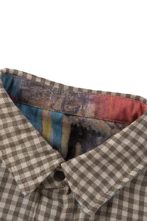 Concert Outfit Street Reversible Short-Sleeved Shirt