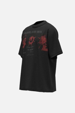 Concert Outfit Street Rock & Roll Graphic T-Shirt