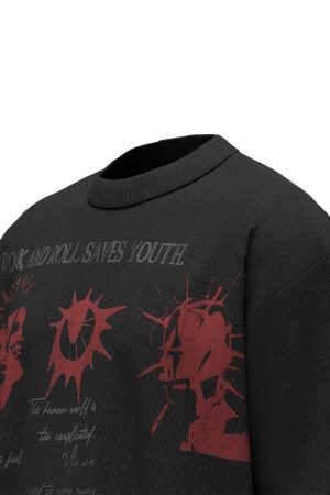 Concert Outfit Street Rock & Roll Graphic T-Shirt