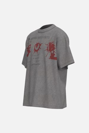 Concert Outfit Street Rock & Roll Graphic T-Shirt