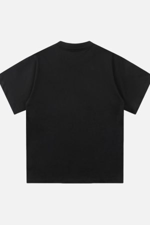 Concert Outfit Street Skull Graphic T-Shirt