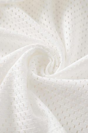 Concert Outfit Street Stitching Mesh Character Print T-Shirt