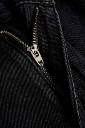 Concert Outfit Street Stripe Paneled Work Jeans