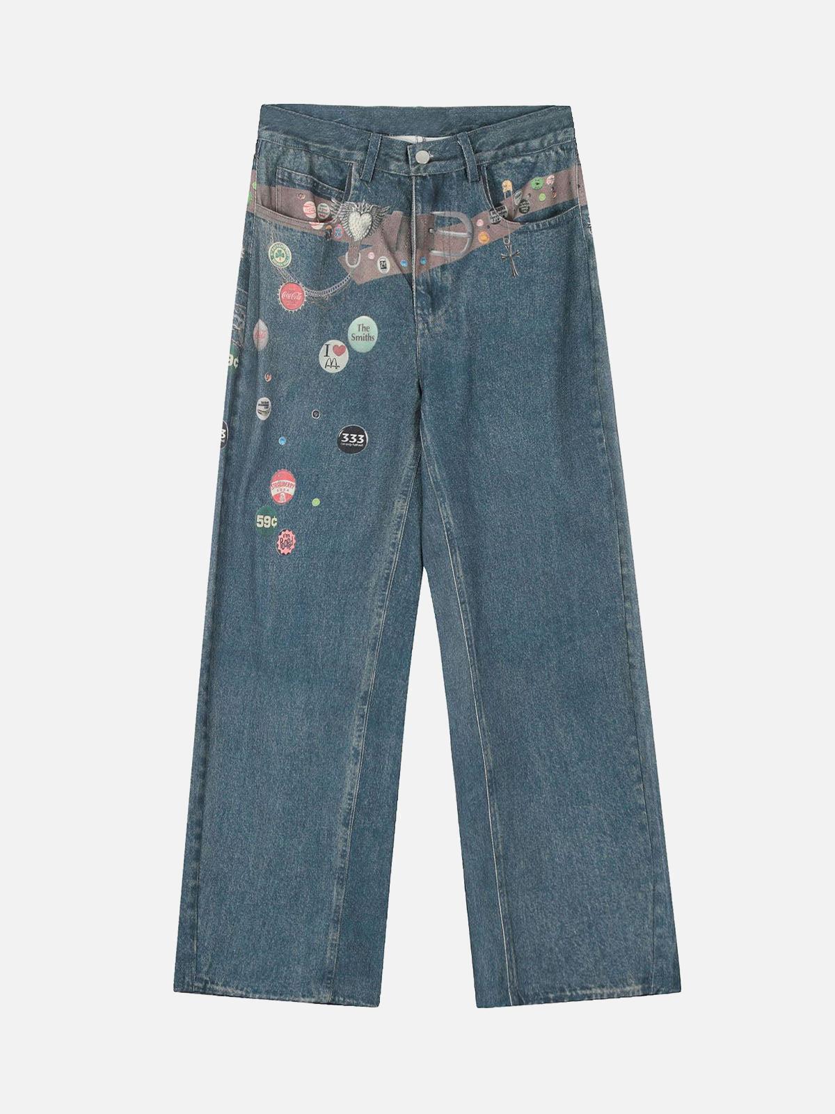 Concert Outfit Street Washed Cleanfit Straight Jeans Concert Outfit Street Washed Cleanfit Straight Jeans