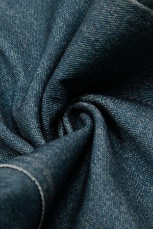 Concert Outfit Street Washed Cleanfit Straight Jeans