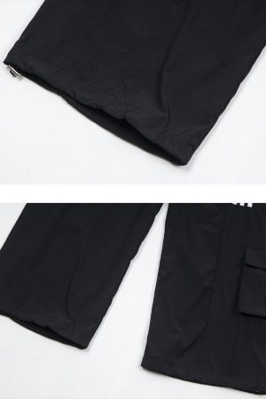 Concert Outfit Striped Draped Sweatpants