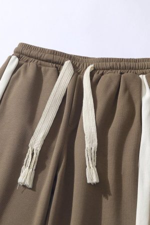 Concert Outfit Striped Patchwork Pants