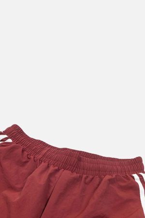 Concert Outfit Striped Pleated Sweatpants