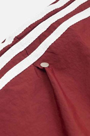 Concert Outfit Striped Pleated Sweatpants