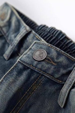 Concert Outfit Striped Vibe Straight Jeans