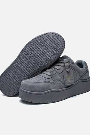 Concert Outfit Suede Low-Top Skate Shoes