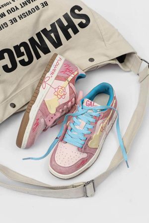 Concert Outfit Sunflower Couple Sports Skate Shoe