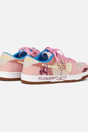 Concert Outfit Sunflower Hip-Hop Skate Shoes