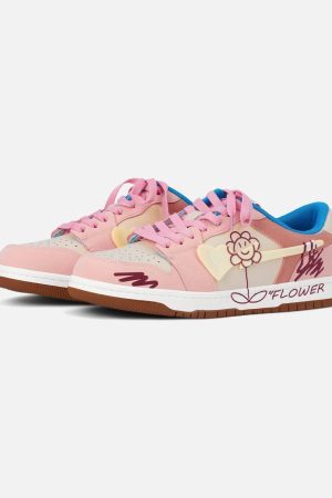 Concert Outfit Sunflower Hip-Hop Skate Shoes