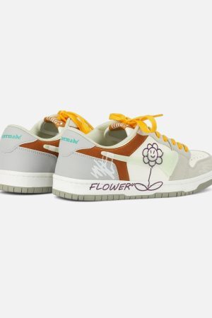 Concert Outfit Sunflower Hip-Hop Skate Shoes