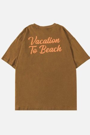 Concert Outfit Sunset Print Tee