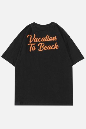 Concert Outfit Sunset Print Tee