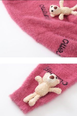 Concert Outfit Teddy Bear Doll Sweater