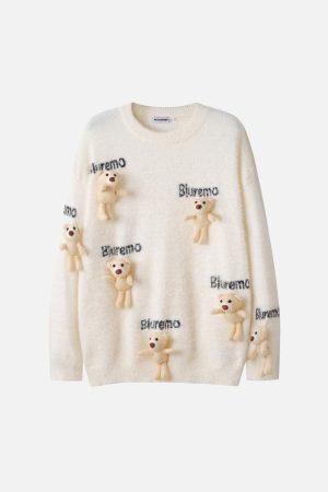 Concert Outfit Teddy Bear Doll Sweater