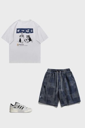 Concert Outfit The Cat After Work Print Tee