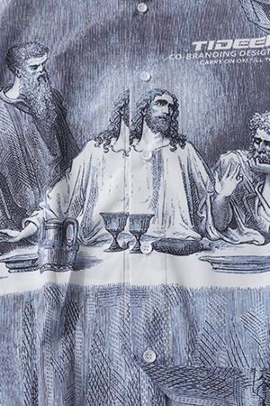 Concert Outfit The Last Supper Printed Shirts