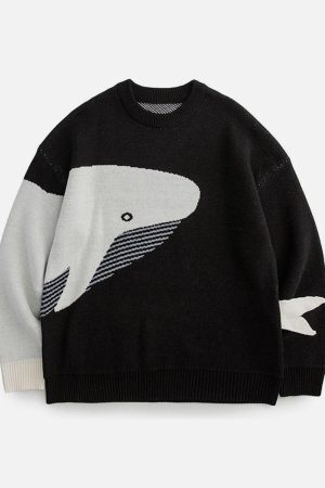 Concert Outfit The Loneliest Whale Knit Sweater