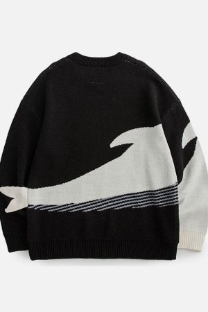 Concert Outfit The Loneliest Whale Knit Sweater