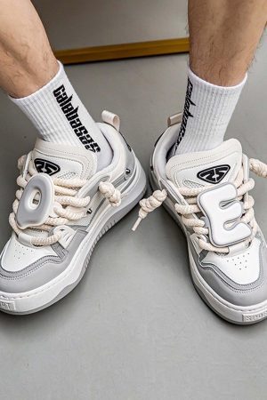 Concert Outfit The Niche Thick Bottom Hundred With Board Shoes