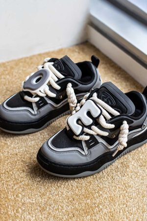 Concert Outfit The Niche Thick Bottom Hundred With Board Shoes