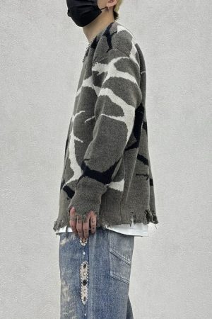 Concert Outfit Thorn Destroyed Sweater