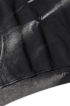 Concert Outfit Tie-Dye Contrasting Print Pullover Hoodie